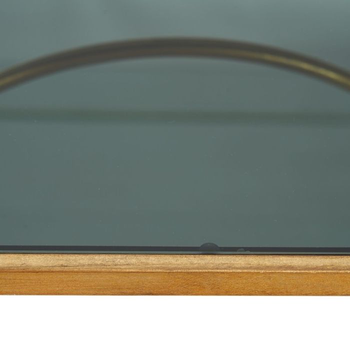 Recibidor 100 x 32 x 78,5 cm Cristal Dorado Metal 4