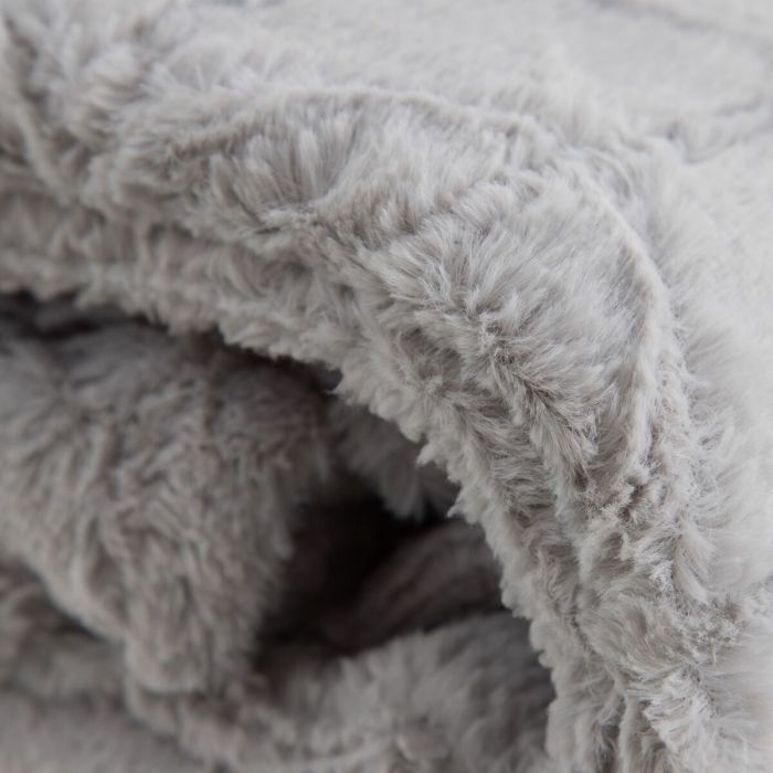 Manta Gris 130 x 170 cm 3