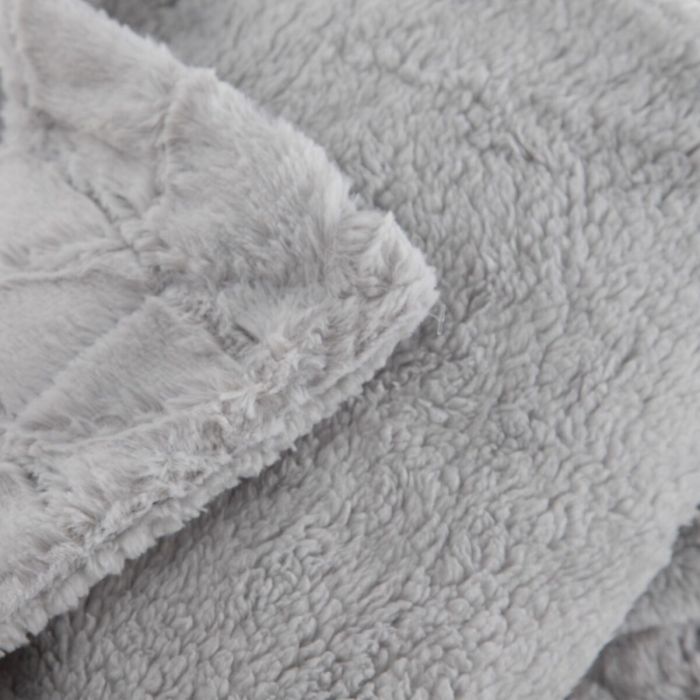 Manta Gris 130 x 170 cm 2