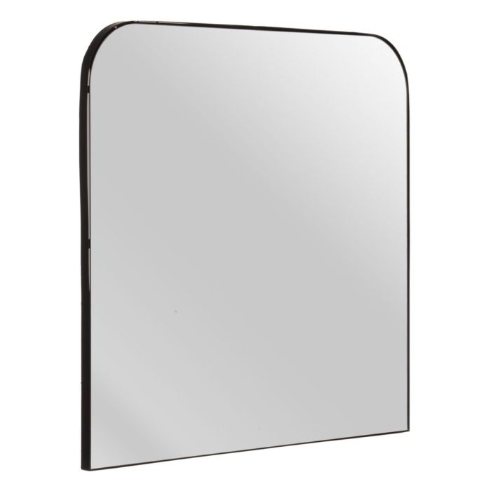 Espejo de pared 75 x 2 x 70 cm Cristal Negro Metal 5