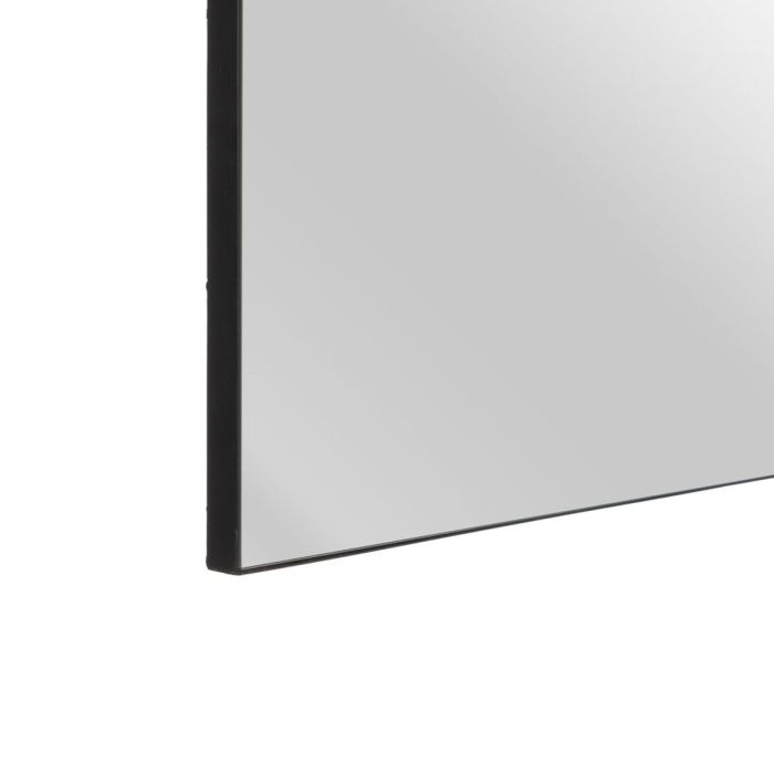 Espejo de pared 75 x 2 x 70 cm Cristal Negro Metal 4