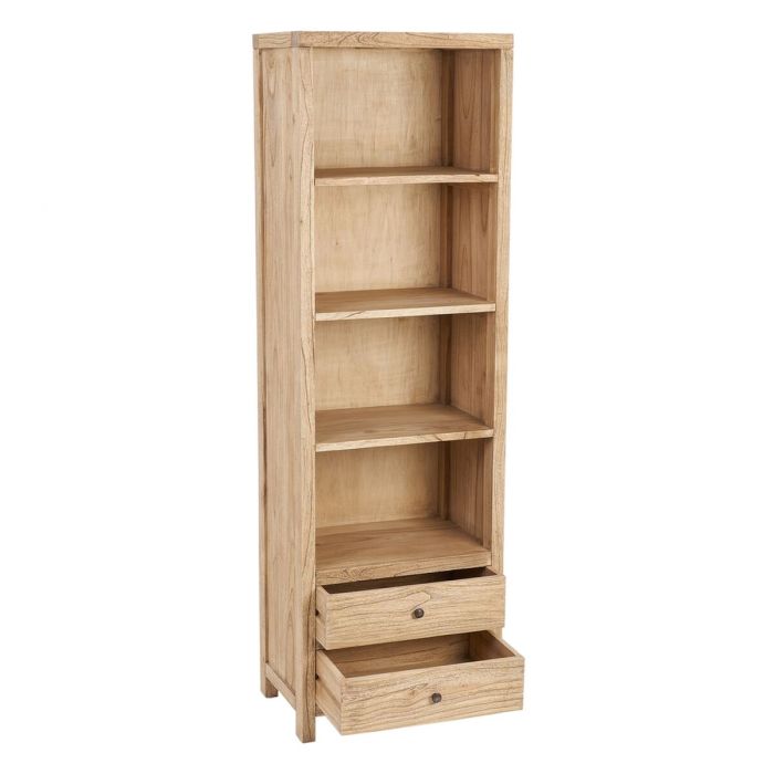 Librería MIRÓ 60 x 40 x 190 cm madera de mindi Librería MIRÓ 60 x 40 x 190 cm madera de mindi