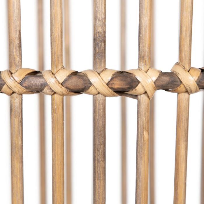 Juego de Cestos 42 x 42 x 69 cm Natural Bambú (2 Piezas) 2