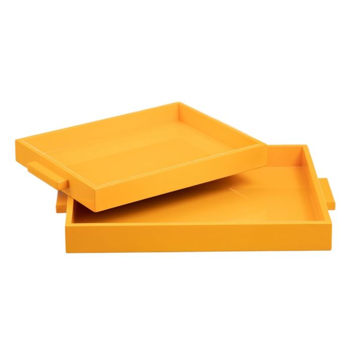 Bandeja 45 x 33 x 4,5 cm Amarillo DMF (2 Unidades) 5 Bandeja 45 x 33 x 4,5 cm Amarillo DMF (2 Unidades) 5