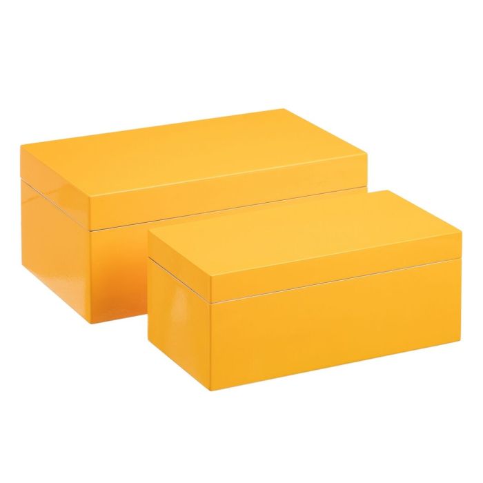 Caja Decorativa 35 x 20 x 15 cm DMF (2 Unidades) Caja Decorativa 35 x 20 x 15 cm DMF (2 Unidades)