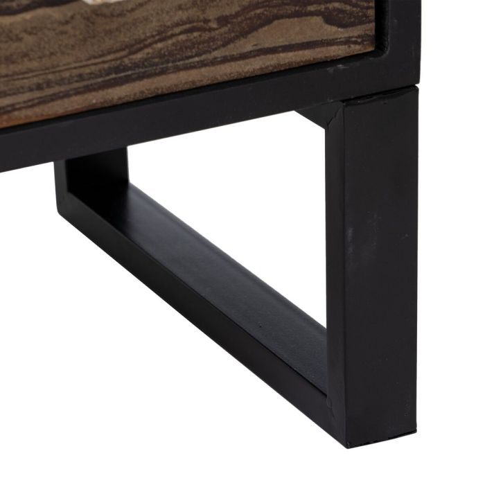 Cajonera BROWNIE Marrón oscuro Madera de abeto 80 x 35 x 80 cm Madera MDF 1