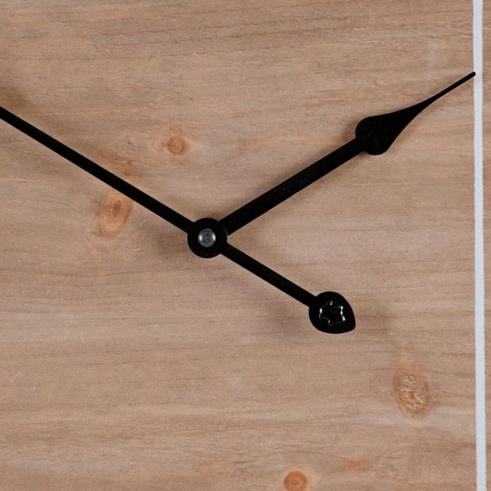 Reloj de Pared Natural Madera de abeto 60 x 5 x 60 cm 6