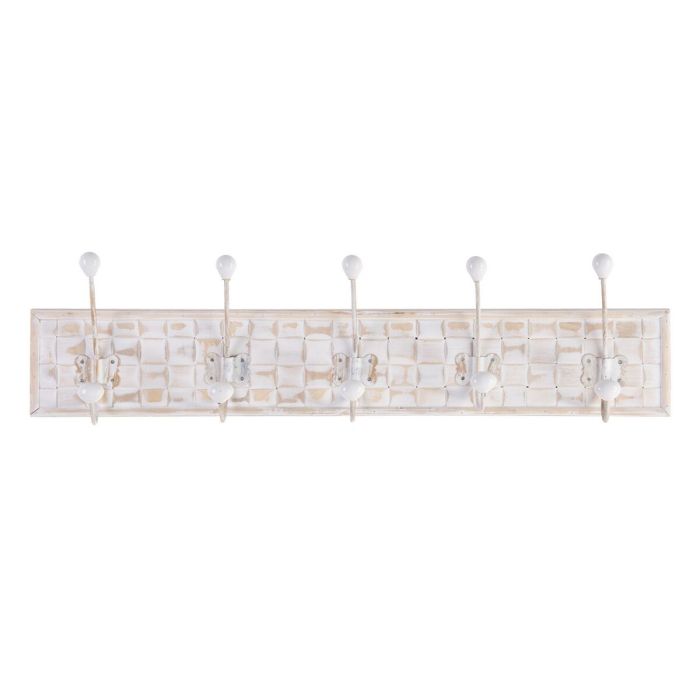 Perchero de Pared 80 x 9 x 21 cm Madera de abeto Perchero de Pared 80 x 9 x 21 cm Madera de abeto
