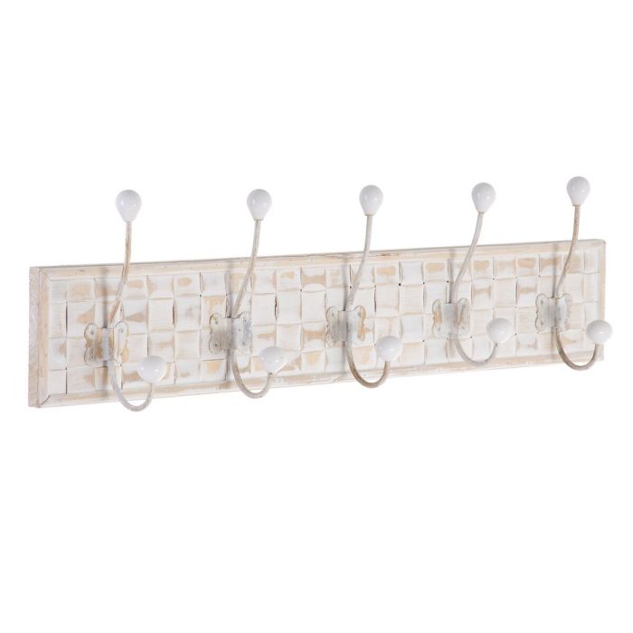 Perchero de Pared 80 x 9 x 21 cm Madera de abeto 4 Perchero de Pared 80 x 9 x 21 cm Madera de abeto 4