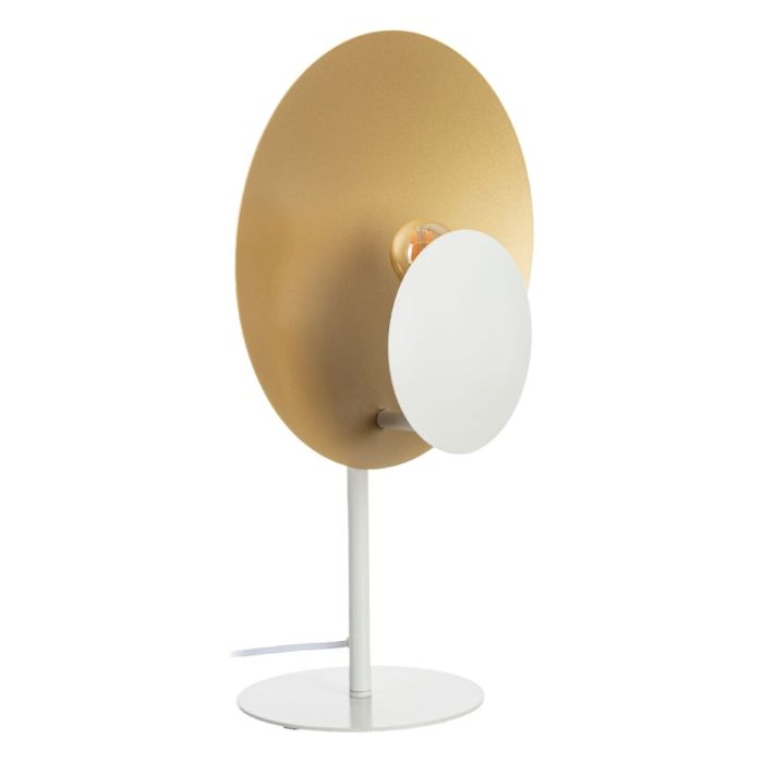 Lámpara de mesa Blanco Dorado Hierro 60 W 220 V 240 V 220-240 V 30 x 17,5 x 46 cm 6