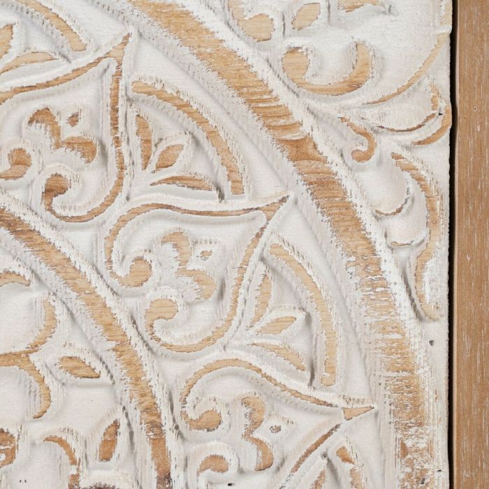 Mesita de Noche SHABBY CHIC 47 x 43 x 58 cm Natural Madera Blanco 4 Mesita de Noche SHABBY CHIC 47 x 43 x 58 cm Natural Madera Blanco 4