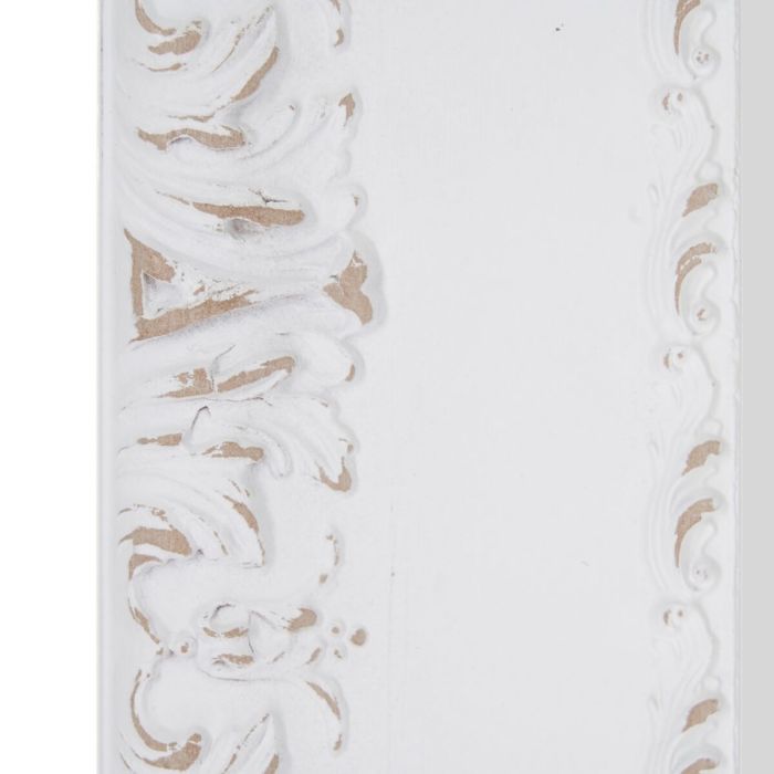 Espejo de pared 42 x 2 x 132 cm Madera Blanco 2 Espejo de pared 42 x 2 x 132 cm Madera Blanco 2