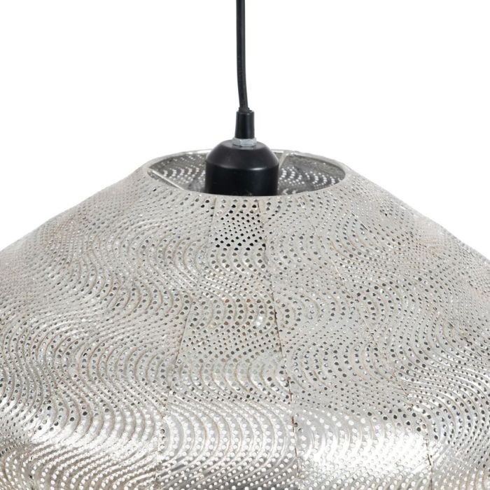 Lámpara de Techo 42 x 42 x 27,5 cm Metal Plata 5