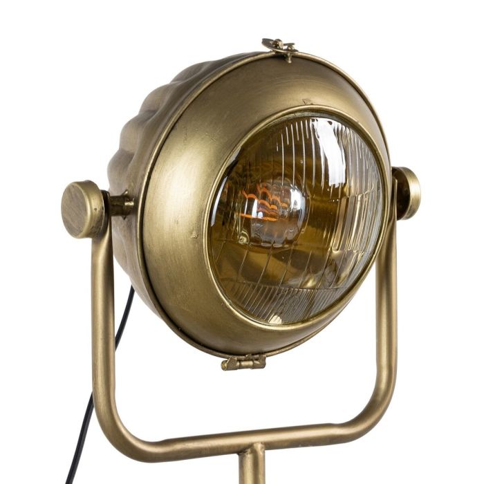 Lámpara de mesa Dorado Metal Hierro 40 W 220 V 240 V 220-240 V 18 x 18 x 60 cm 5