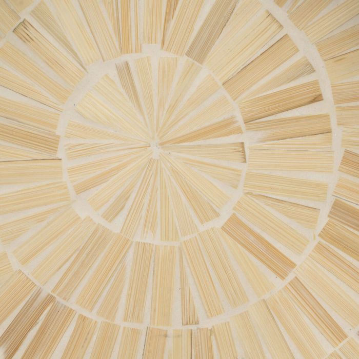 Bandeja de Aperitivos Beige Bambú 35 x 35 x 5 cm Madera MDF 1