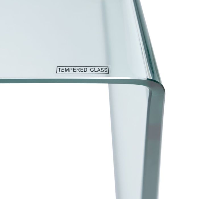 Mesa auxiliar 63 x 50 x 48 cm Transparente 3 Mesa auxiliar 63 x 50 x 48 cm Transparente 3