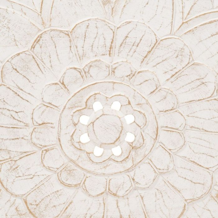 Cabecero de Cama 155 x 100 cm Blanco DMF 3