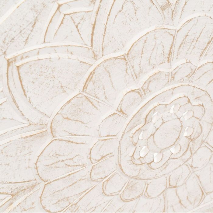 Cabecero de Cama 155 x 100 cm Blanco DMF 2