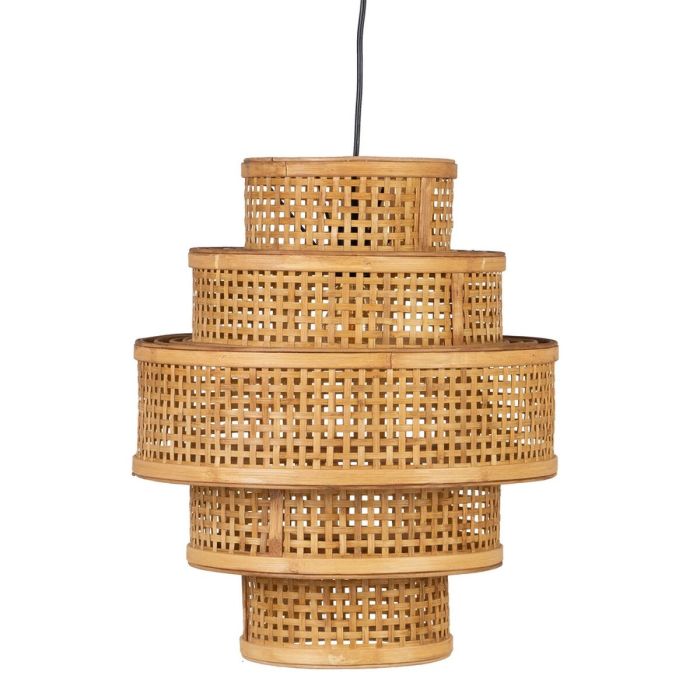 Lámpara de Techo Natural Bambú 41 x 41 x 48 cm