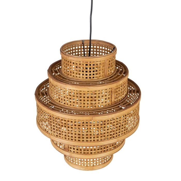 Lámpara de Techo Natural Bambú 41 x 41 x 48 cm 6