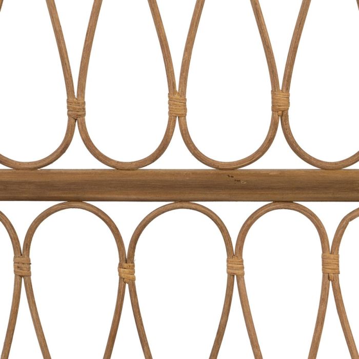 Cabecero de Cama 160 x 60 cm Natural Madera Ratán 5 Cabecero de Cama 160 x 60 cm Natural Madera Ratán 5