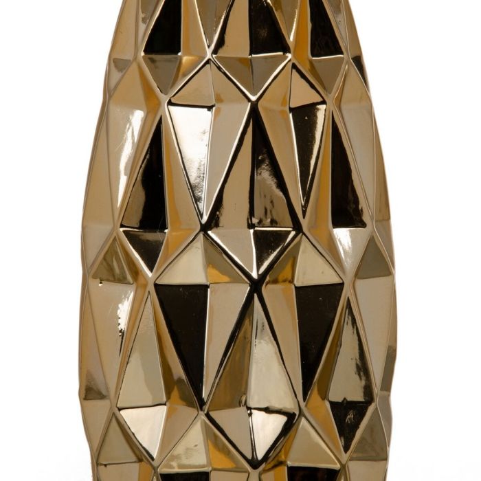 Lámpara de mesa Dorado Champagne Cerámica 60 W 220 V 240 V 220-240 V 27 x 27 x 48 cm 4