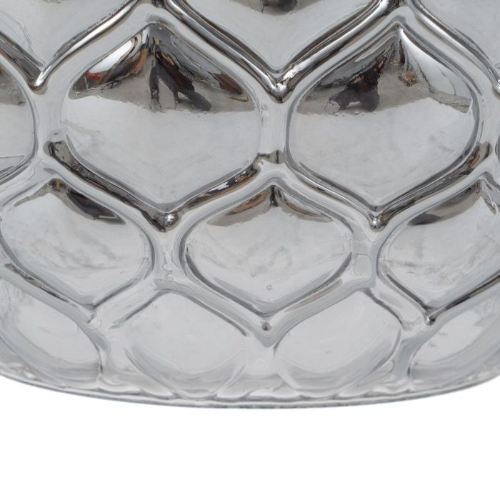 Lámpara de Techo Cristal Plata Hierro 23 x 23 x 21,5 cm 2