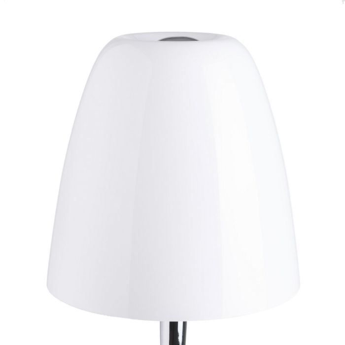 Lámpara de mesa Blanco Plateado Metal Cristal Hierro Hierro/Cristal 60 W 220 V 240 V 220 -240 V 28 x 28 x 56 cm 6