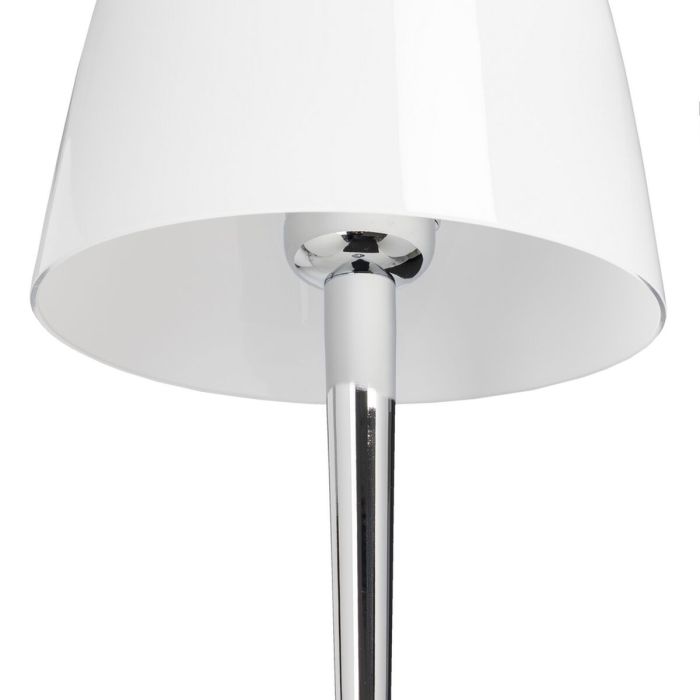 Lámpara de Pie Plateado Cristal Hierro 40 W 220-240 V 28 x 28 x 158 cm 5