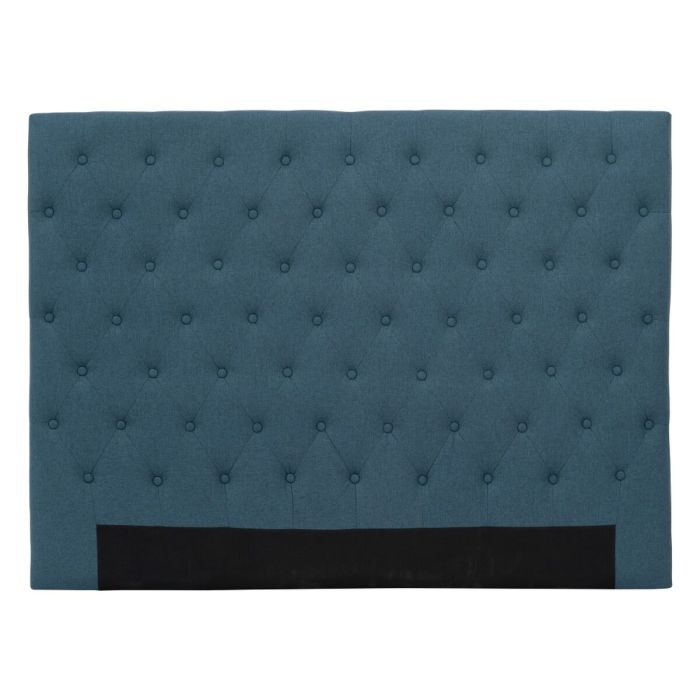Cabecero de Cama 162 x 10 x 120 cm Azul Madera Cabecero de Cama 162 x 10 x 120 cm Azul Madera