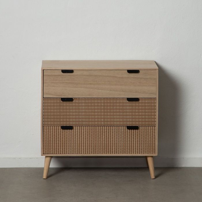 Cajonera COFFEE 80 x 40 x 77 cm Madera Café DMF 1 Cajonera COFFEE 80 x 40 x 77 cm Madera Café DMF 1