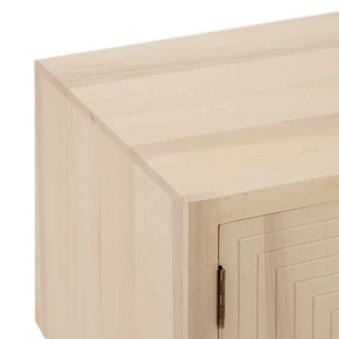 Mueble de TV MARIE 140 x 40 x 55 cm Natural Madera Madera MDF 9