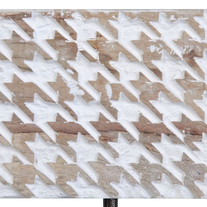Perchero de Pared 46 x 7 x 16,5 cm Metal Madera 2 Perchero de Pared 46 x 7 x 16,5 cm Metal Madera 2