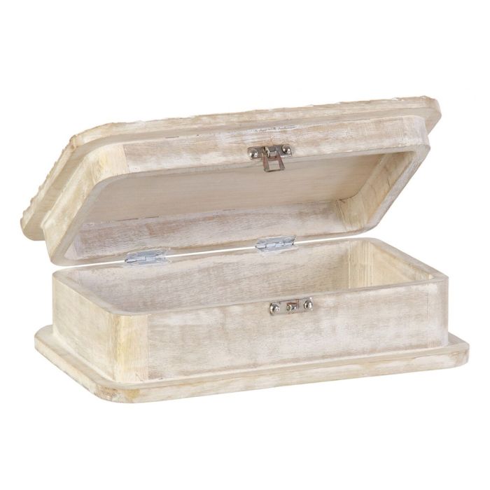 Caja Decorativa 28 x 18 x 9,5 cm Madera de mango (2 Unidades) 4