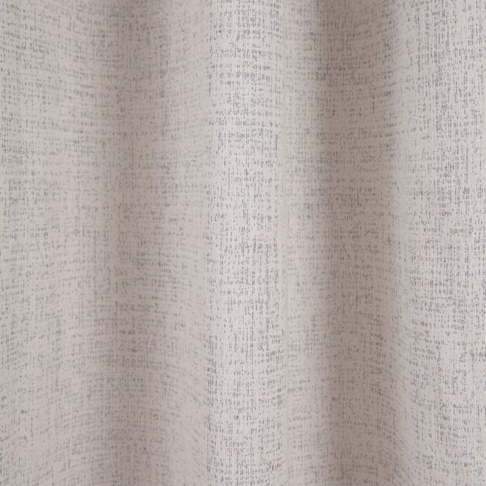 Cortina Beige Poliéster Plata 100 % algodón 140 x 260 cm 4