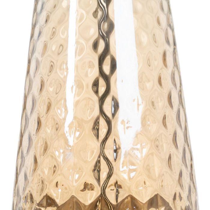 Lámpara de mesa Dorado Lino Metal Hierro 40 W 220 V 28 x 28 x 48 cm 5