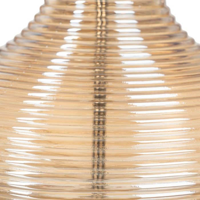 Lámpara de mesa Dorado Lino Metal Hierro 40 W 220 V 30 x 30 x 47 cm 6