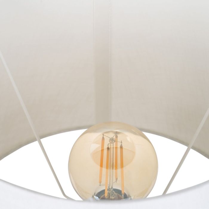 Lámpara de mesa Dorado Lino Metal Hierro 40 W 220 V 35 x 35 x 69 cm 2