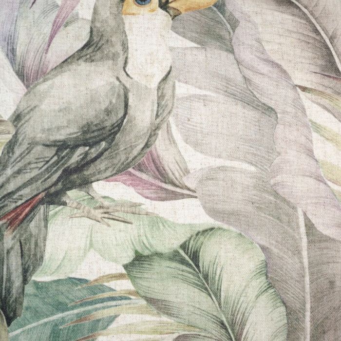 Cojín Poliéster Lino Verde Pájaro 45 x 30 cm 4