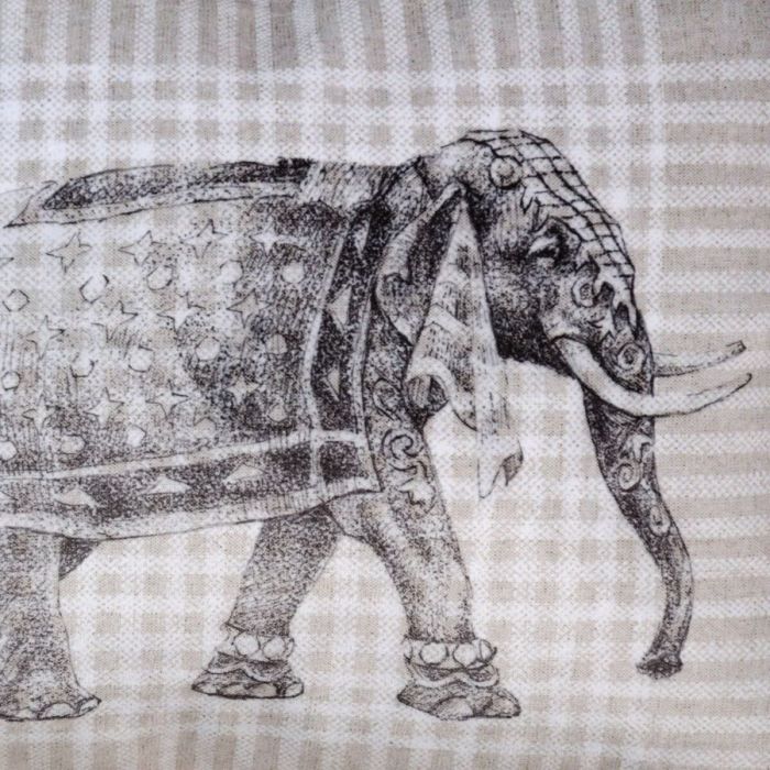 Cojín Elefante 45 x 30 cm 4