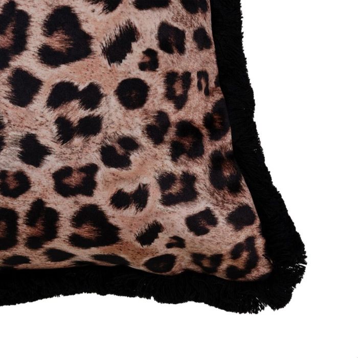 Cojín Marrón Leopardo 45 x 30 cm 1