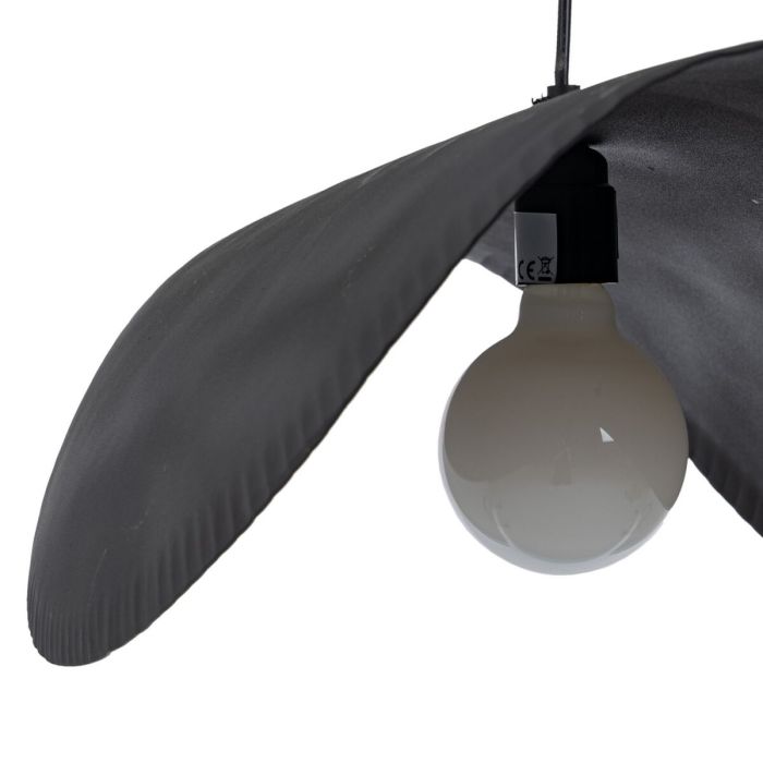Lámpara de Techo Negro Aluminio 220-240 V 62 x 34 x 30 cm 4