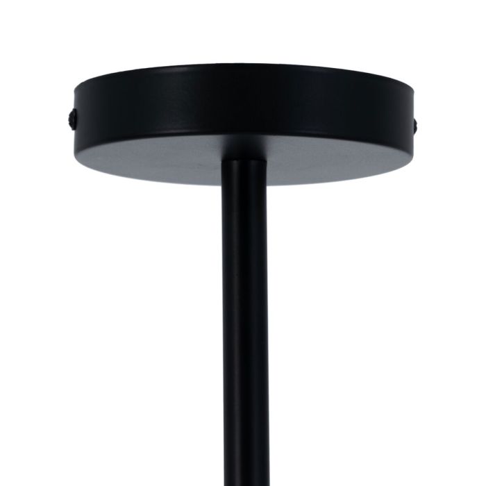 Lámpara de Techo 50 x 15 x 54 cm Cristal Negro Metal 1