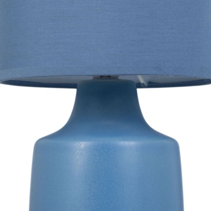 Lámpara de mesa Azul Cerámica 40 W 220-240 V 16 x 16 x 27 cm 4
