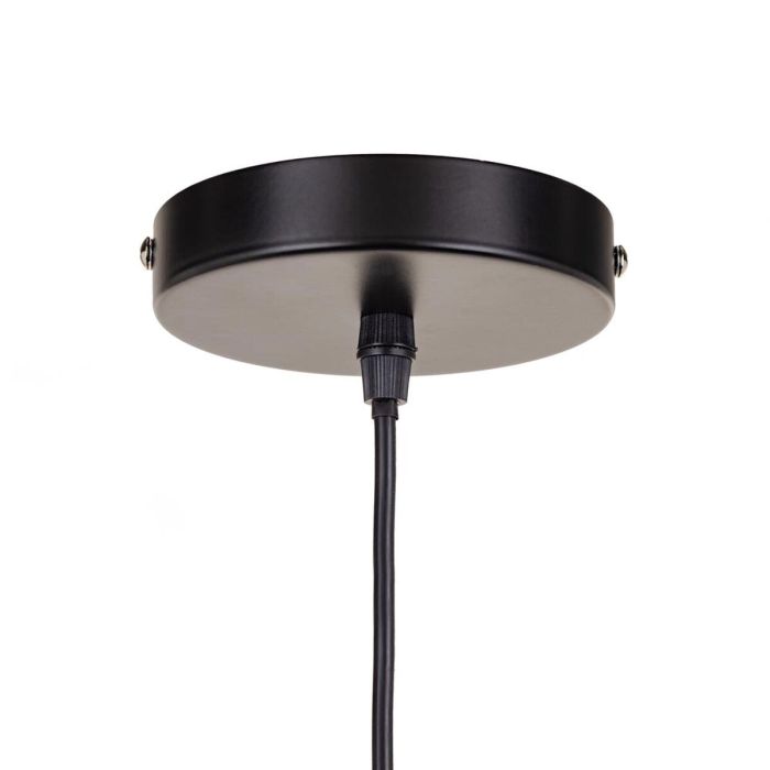 Lámpara de Techo Negro 30 x 30 x 45 cm Hierro 1