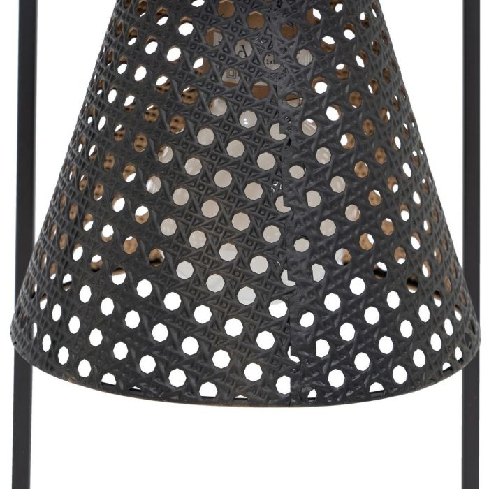 Lámpara de mesa Negro Dorado Metal Hierro 60 W 220 V 240 V 220 -240 V 20 x 20 x 42 cm 5