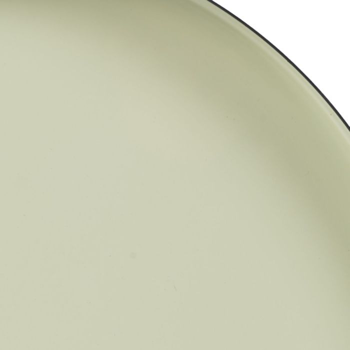 Mesa auxiliar 35,5 x 35,5 x 64,5 cm Negro Verde Hierro 3