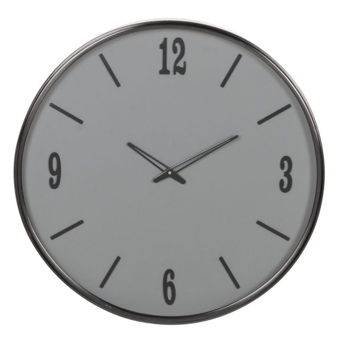 Reloj de Pared 51 x 5 x 51 cm Cristal Azul Acero