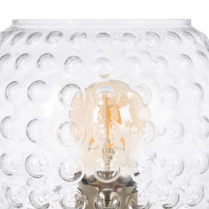 Lámpara de mesa Dorado Metal Cristal Latón Hierro 40 W 220 V 240 V 220-240 V 20 x 20 x 22 cm 4