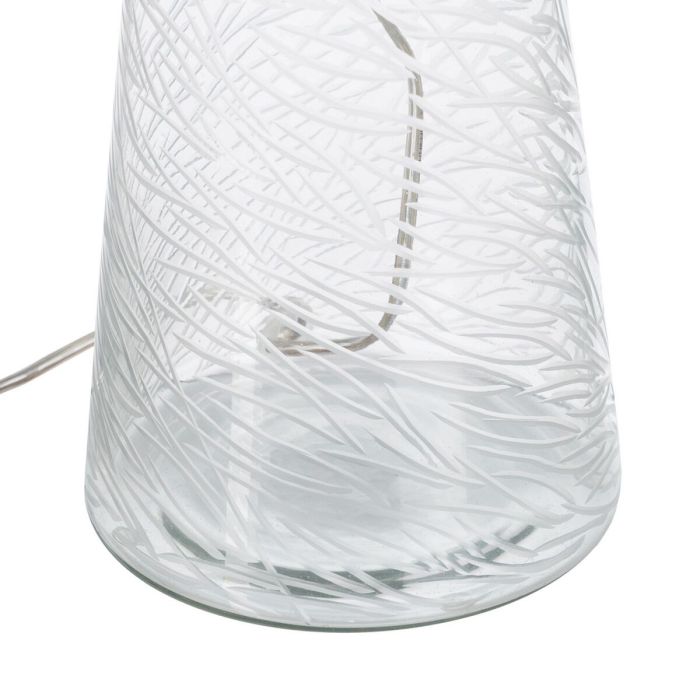 Lámpara de mesa Blanco Dorado Algodón Metal Cristal Latón Hierro 40 W 220 V 240 V 220-240 V 30 x 30 x 53 cm 45 x 45 x 46 cm 4